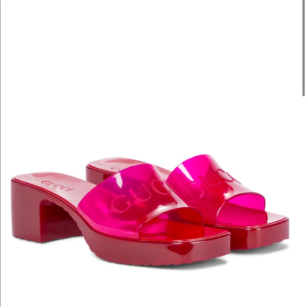 Gucci rubber sandals (authentic)